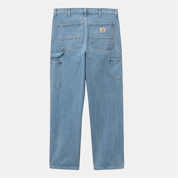 Carhartt WIP Pants Single Knee Denim cotton ´Smith´  Blue Stone Bleached